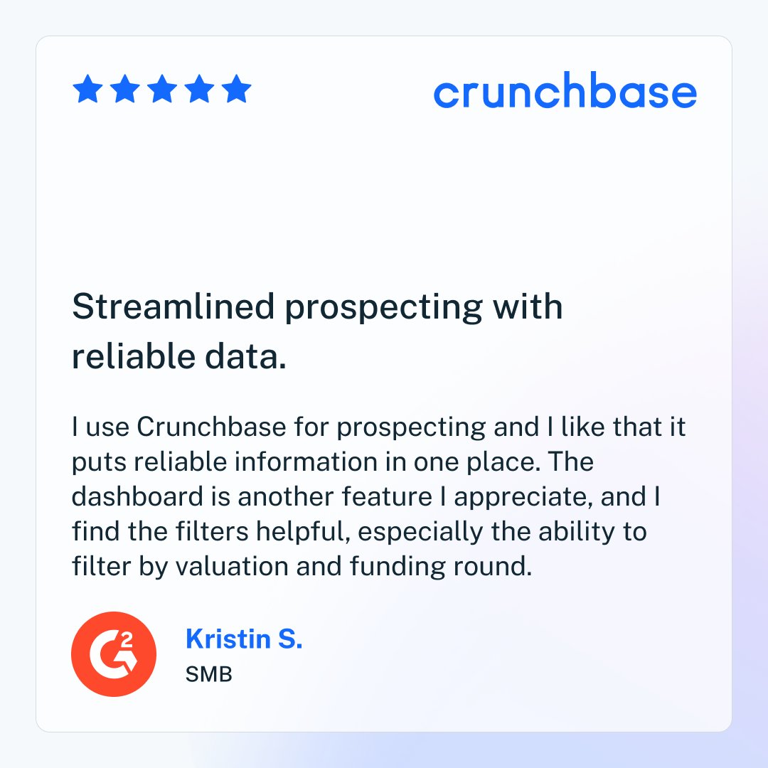 crunchbase tweet media