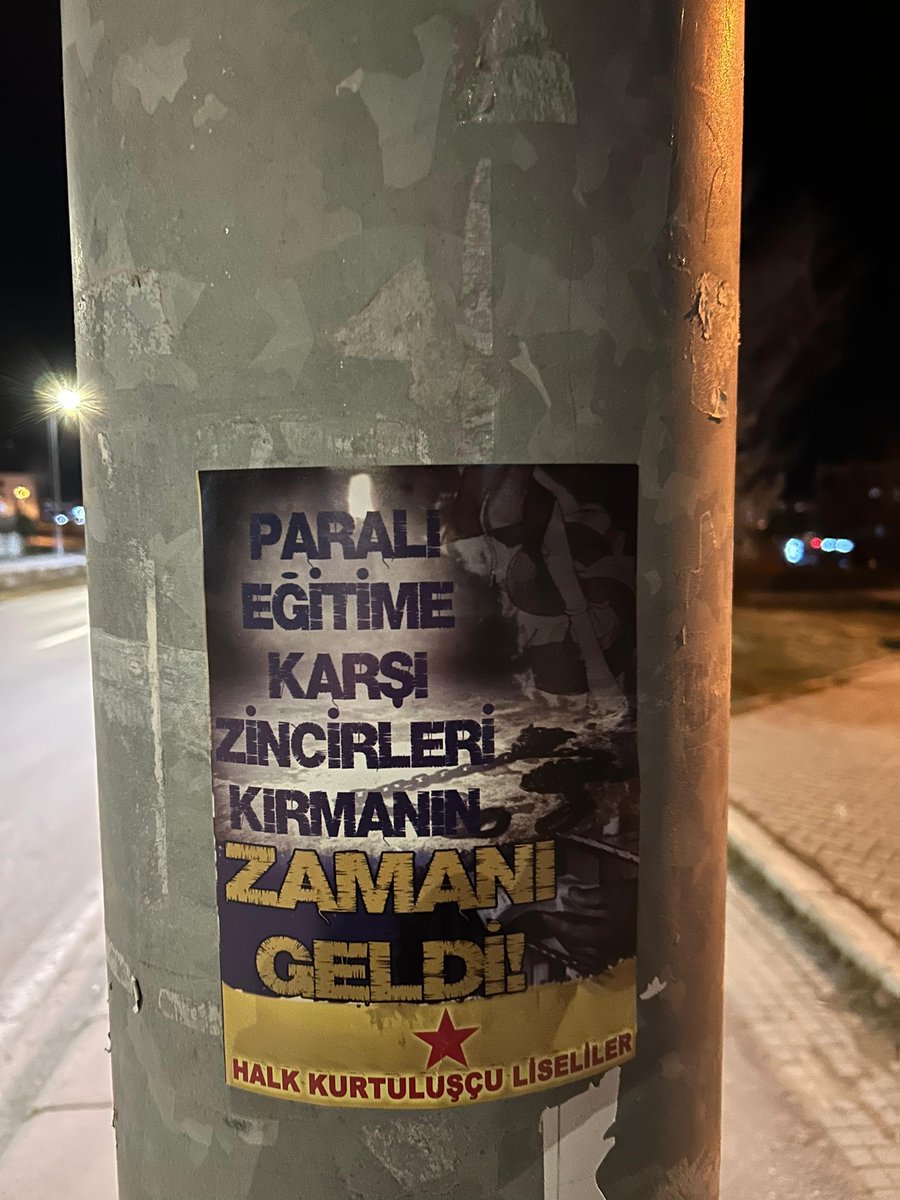 📍| Eskişehir

Halk Kurtuluşçu Liseliler ve HKP Gençliği olarak Eskişehir'de sticker çalışmamızı gerçekleştirdik.

Demokratik, laik, bilimsel eğitim için sen de HKP Gençliği saflarında örgütlen!
