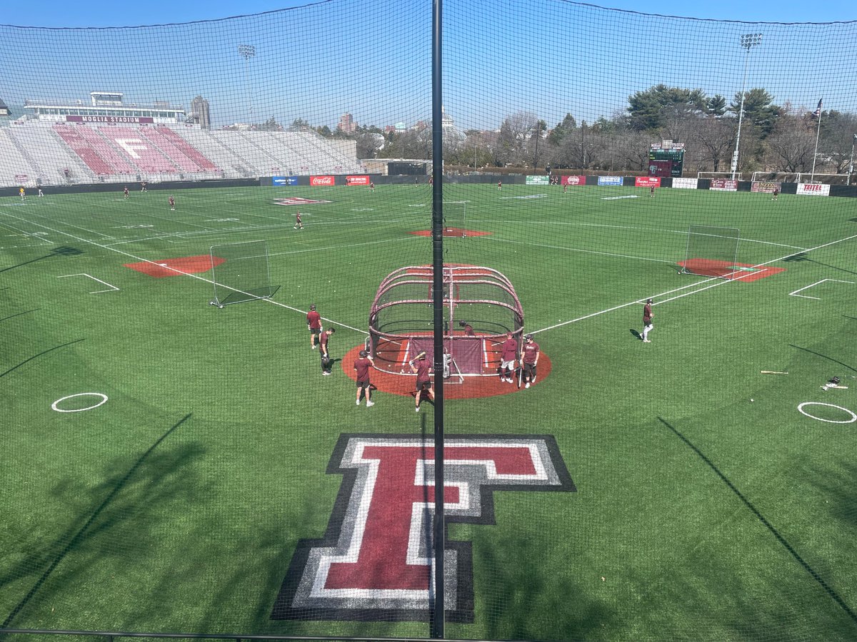 Sunny &amp; 70 degrees... a perfect day for baseball!