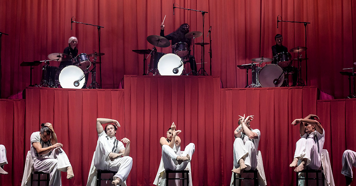Vancivictheatre's tweet photo. .@dancehouse_van presents Australia's Stephanie Lake Company in Manifesto.
🎭 Vancouver Playhouse 🗓️Apr 16 to 18, 2026.
Nine dancers, nine drummers, thunder unleashed.
Ticket links:🎟️https://t.co/kTITdqoQ4F
#dance #Vancouver #yvrevents https://t.co/9RfX4M6Dt3