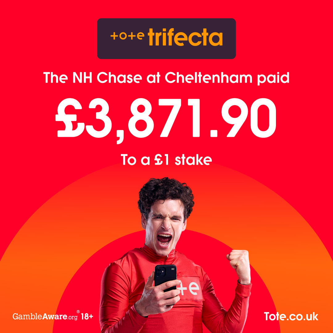 ToteRacing's tweet image. A 𝙏𝘼𝙎𝙏𝙔 Trifecta in the last 💰

#Trifecta | 🔞 Gambleaware.org