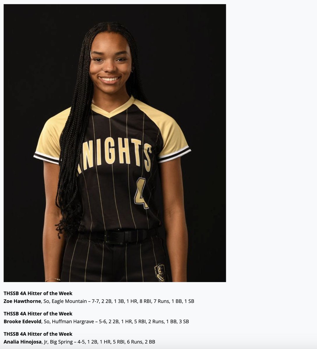 TxHSSoftball tweet media