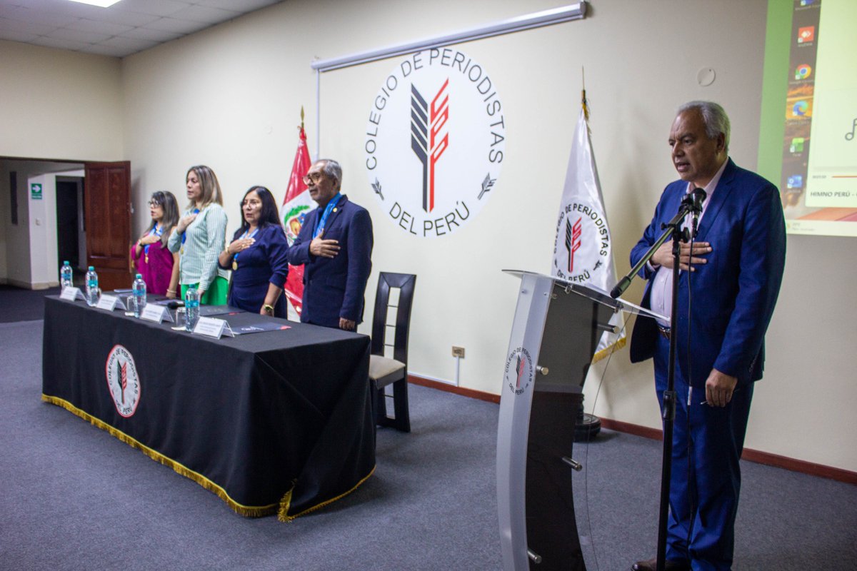 Colegio de Periodistas del Perú tweet media