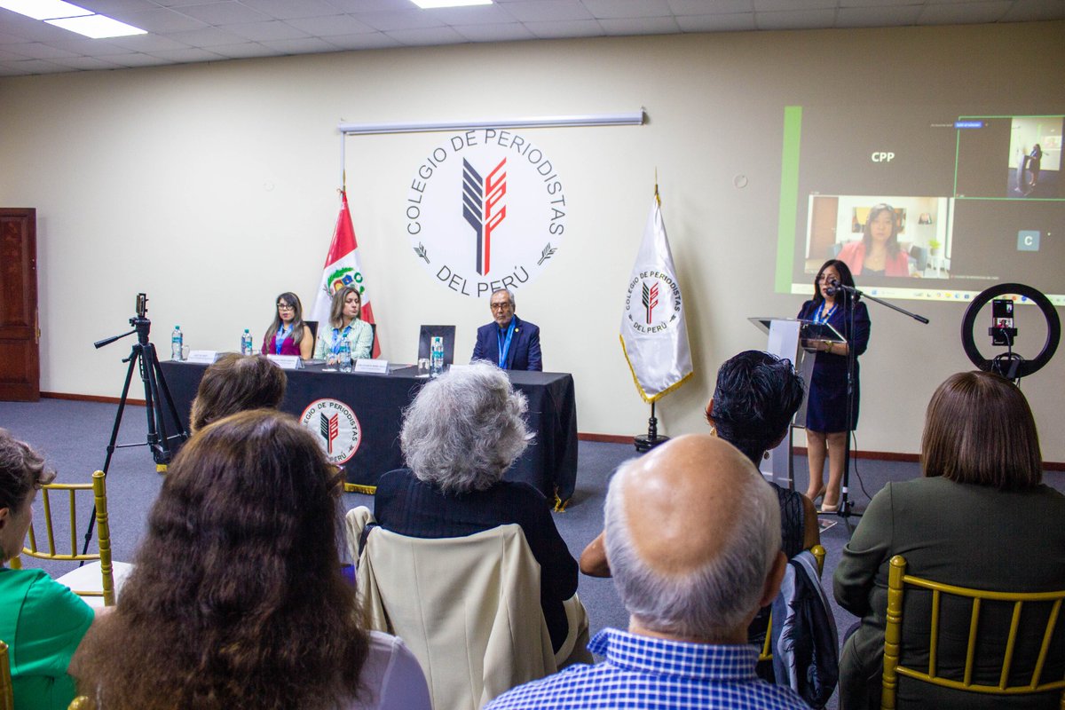 Colegio de Periodistas del Perú tweet media