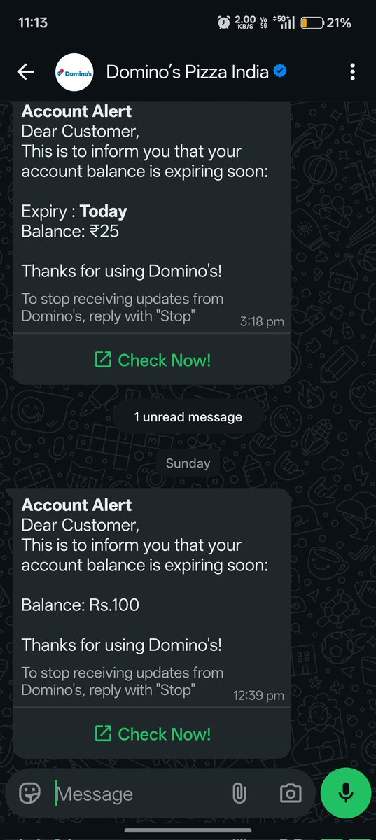 SagarUk01's tweet photo. @kohlism_18 @dominos https://t.co/9FMFkRB84X