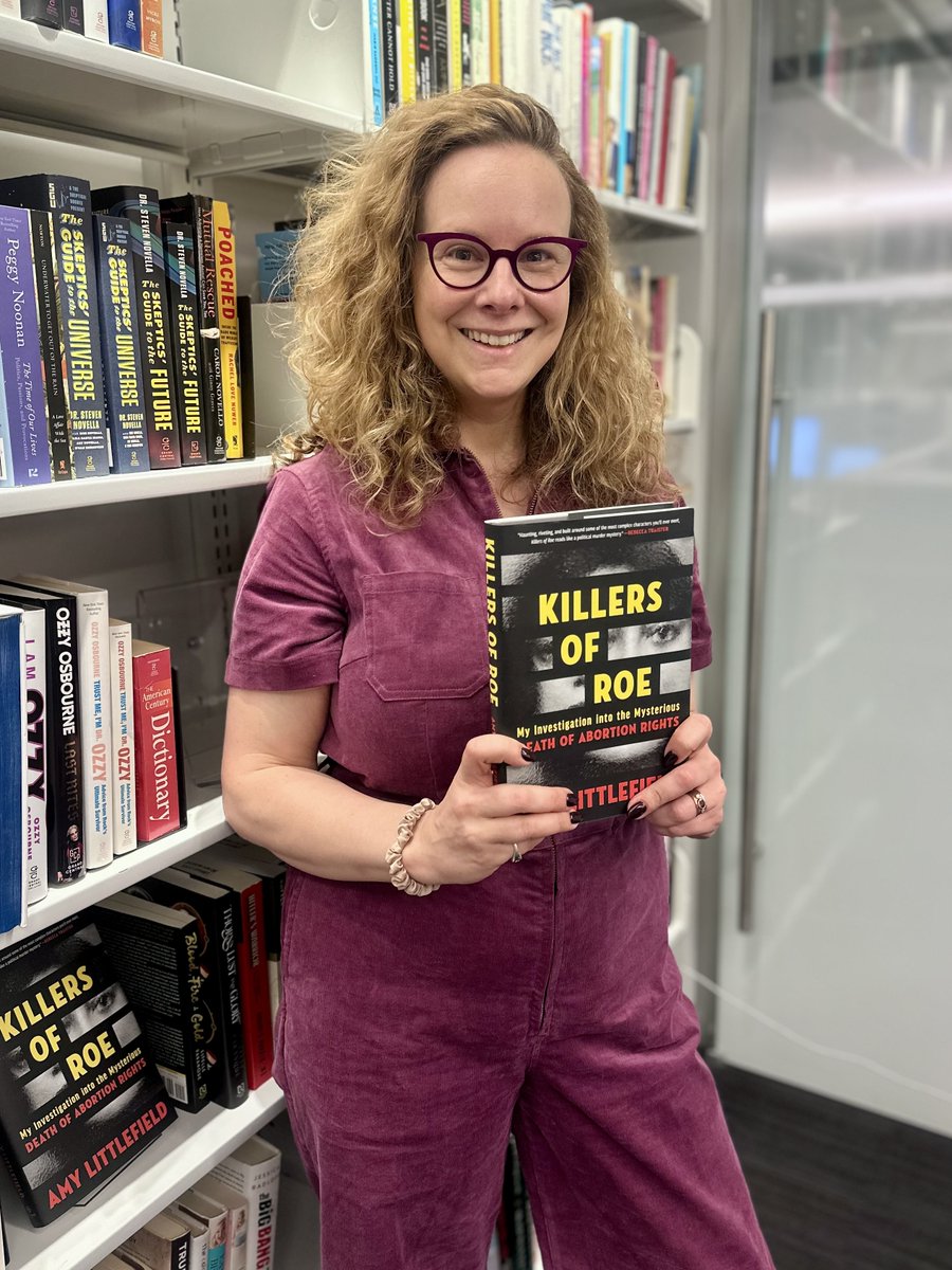 legacylitbooks's tweet photo. Happy Pub Day to KILLERS OF ROE by @amylittlefield! 🥳

This whodunit offers "a vital glimpse into the hidden machinery of power, politics, and abortion." says @JessicaValenti, New York Times bestselling author of 'Abortion.' Order KILLERS OF ROE at https://t.co/EZFj67OY0d https://t.co/TIeo2vHYev