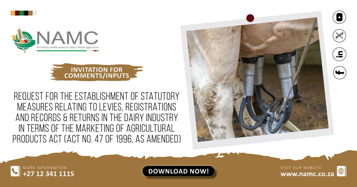 National Agricultural Marketing Council tweet media