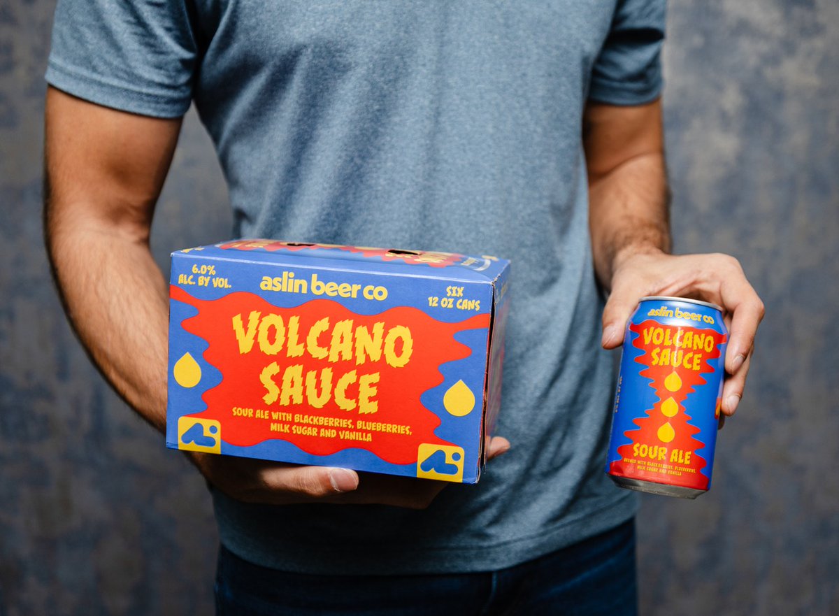 AlabamaCrown's tweet image. ☀️Crack open to whet your appetite for HOT CAN SUMMER. Meet Volcano Sauce from #AslinBeerCo. It's a creamy Sour Ale with blackberries, blueberries, milk, sugar, and vanilla. Must try!

 #VolcanoSauce #SourAle #Aslin