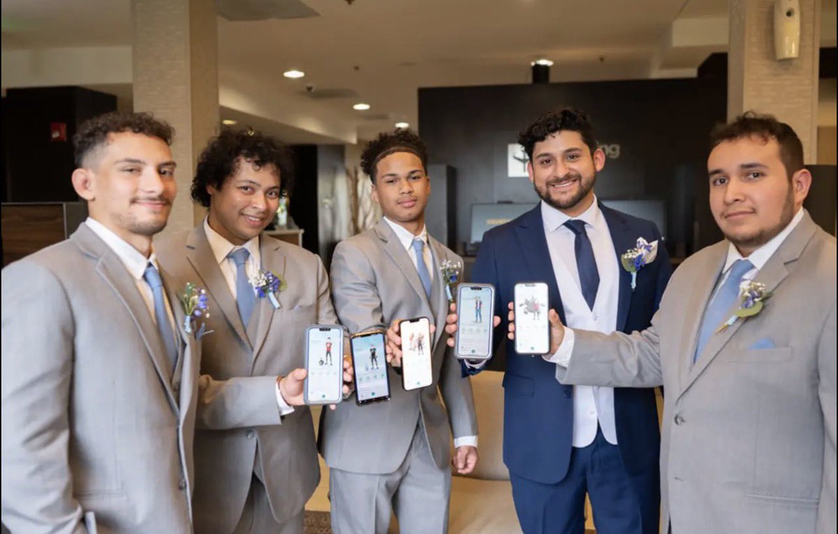 JhidalgoATC's tweet photo. Doesn’t get much better than playingPoGo Ont our wedding date! @PokemonGoApp 

#GoMemories #Sweepstakes https://t.co/s1sCr2dK1m