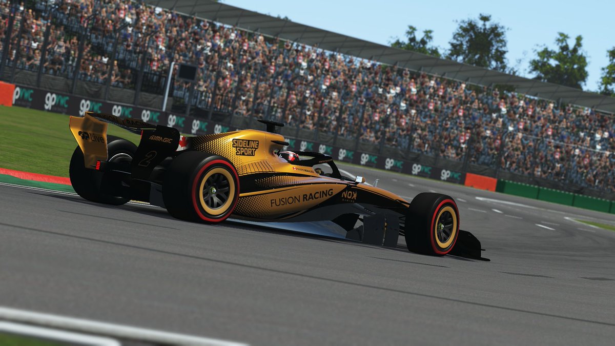 The new Fusion Racing livery