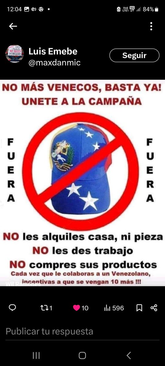 MiguelSolorza4's tweet photo. @HeliaMolina_M @pavilar01 @kennysubiabre @BioDovScience Control de identidad y deportación con lo puesto!
Lo peor de lo peor en migrantes invasores caribeños llegados a Chile. 
#INCIVILIZADOS es lo menos que se puede decir!
Fueron a Cucuta a invitar a migrantes caribeños y Nos llenaron de Bandas criminales, sicarios, asesinos. Tatán https://t.co/mS9UN8f8TI