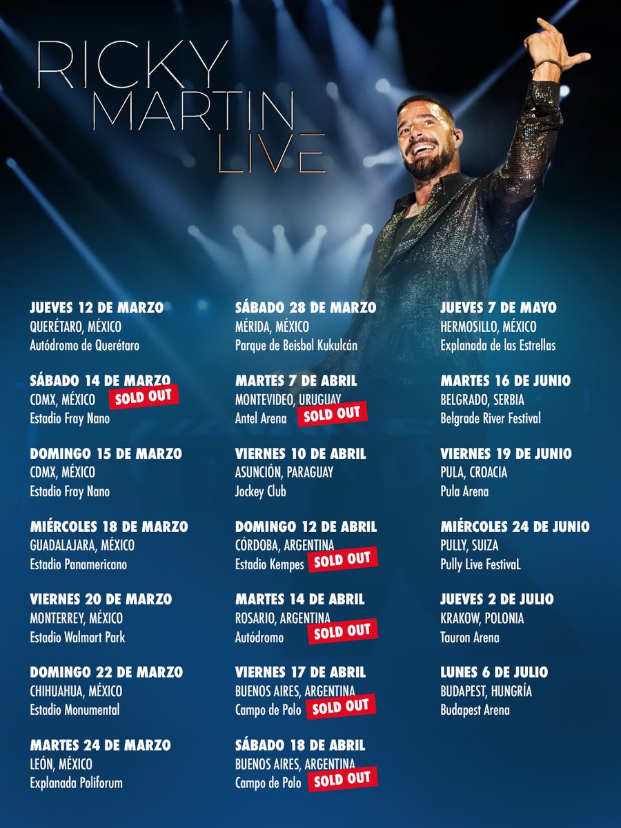 Ricky Martin WebTeam tweet media