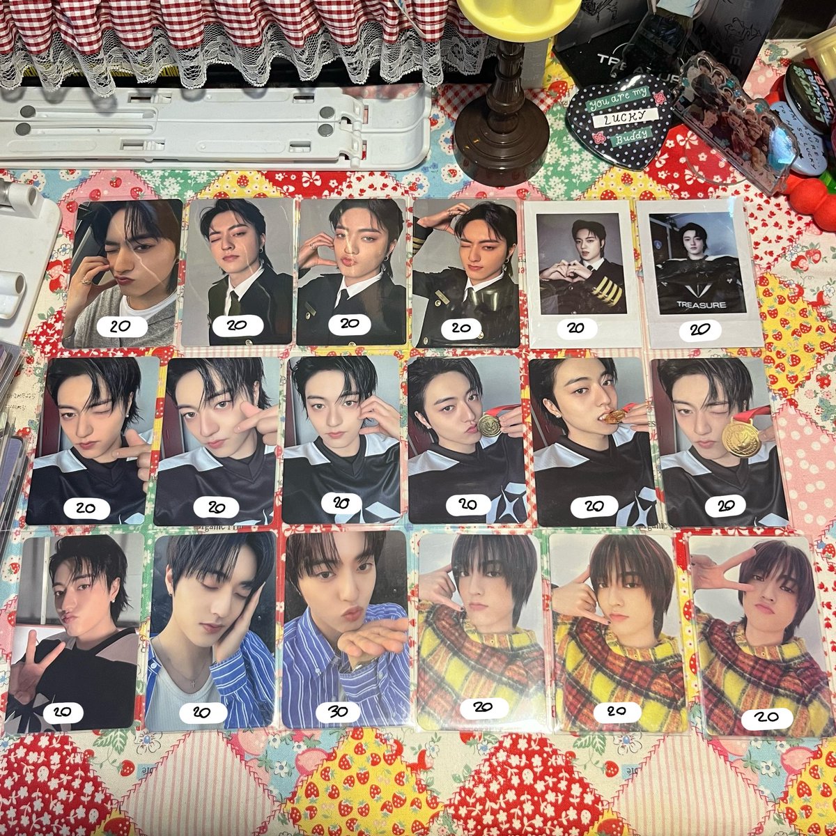 พร้อมส่ง wts 트레저 포카 양도 🍓
ฮารุโตะ haruto 

ราคาตามภาพ

💌ค่าส่งเหมา 40.-
(1,000+ free shipping)

สนใจ dm/mt ได้เลยค่ะ ☘️
#ตลาดนัดเทรเชอร์ #ตลาดนัดเด็กสมบัติ
#ตลาดนัดtreasure