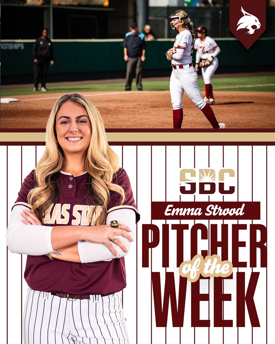 Texas State Softball tweet media