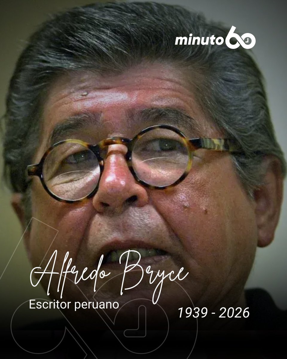 minuto60com's tweet image. #Luto | Muere a los 87 años el 'cuentacuentero' Alfredo Bryce Echenique, autor de Un mundo para Julius

Ampliación aquí 👉 minuto60.com/min/60/6781