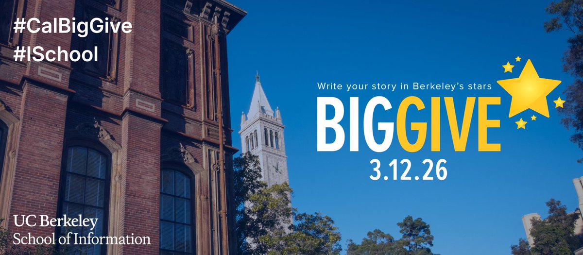 Berkeley School of Information tweet media