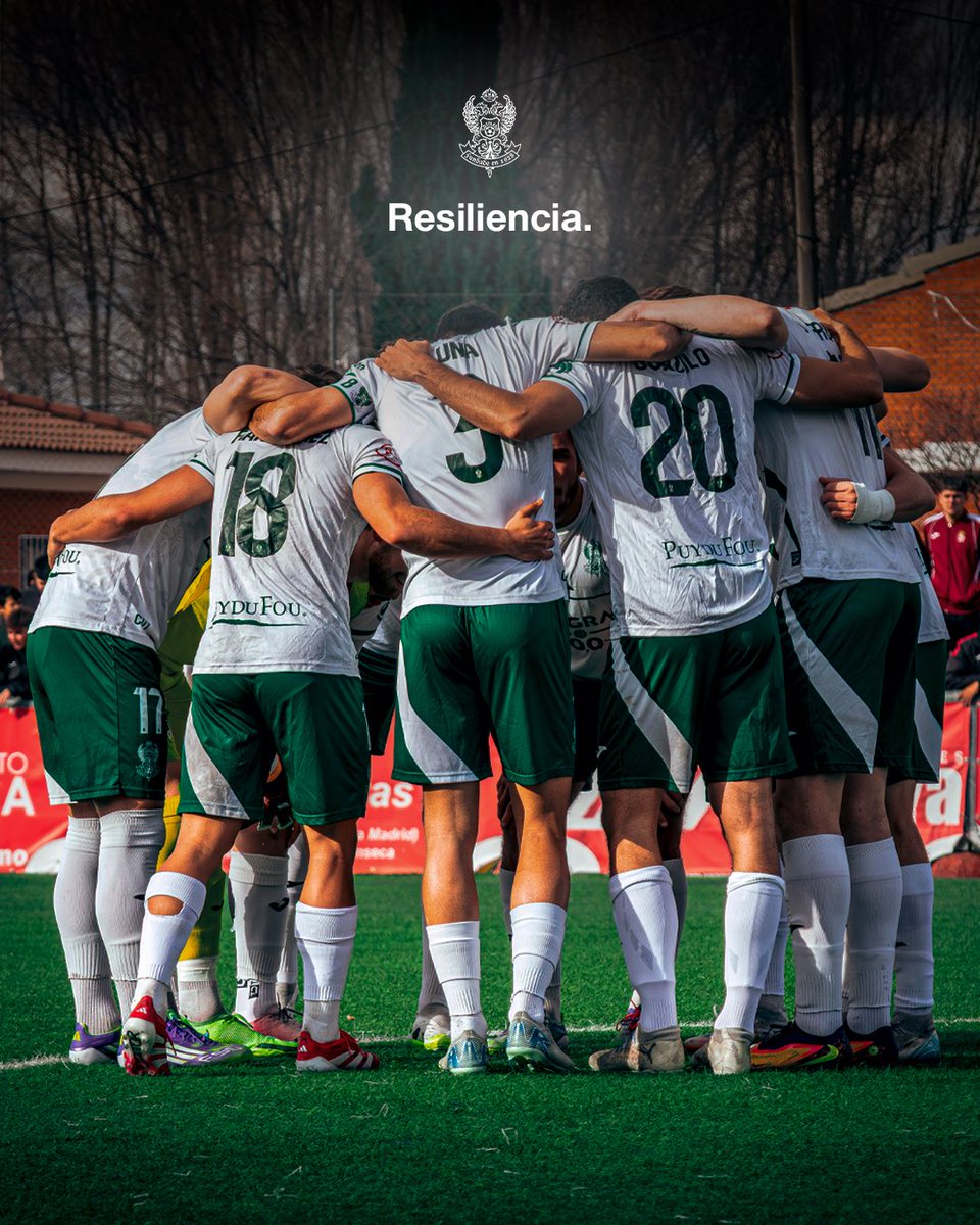Capacidad para adaptarse a las situaciones adversas con resultados positivos.

#SiempreCDToledo 💚⚪️