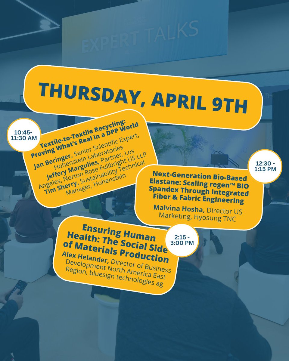 Functional Fabric Fair tweet media