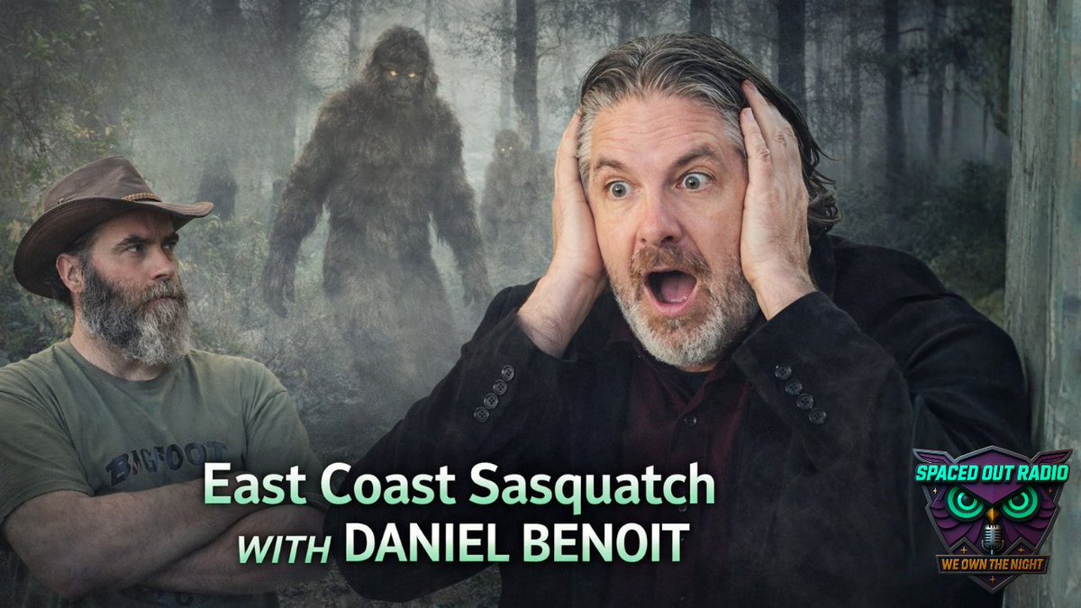 SpacedOutRadio's tweet image. Tonight on Spaced Out Radio

Bigfoot researcher Daniel Benoit discusses Sasquatch evidence and field investigations.

9 PM PT

#SpacedOutRadio #Bigfoot #Sasquatch