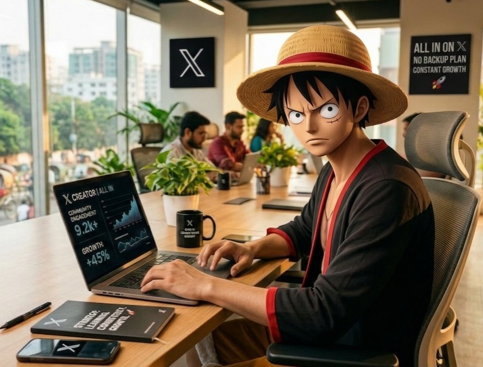 I quit my 9–5 job.

Now I’m going all in on 𝕏.

No backup plan. Just consistency, learning, and growth.

Let’s build something great.