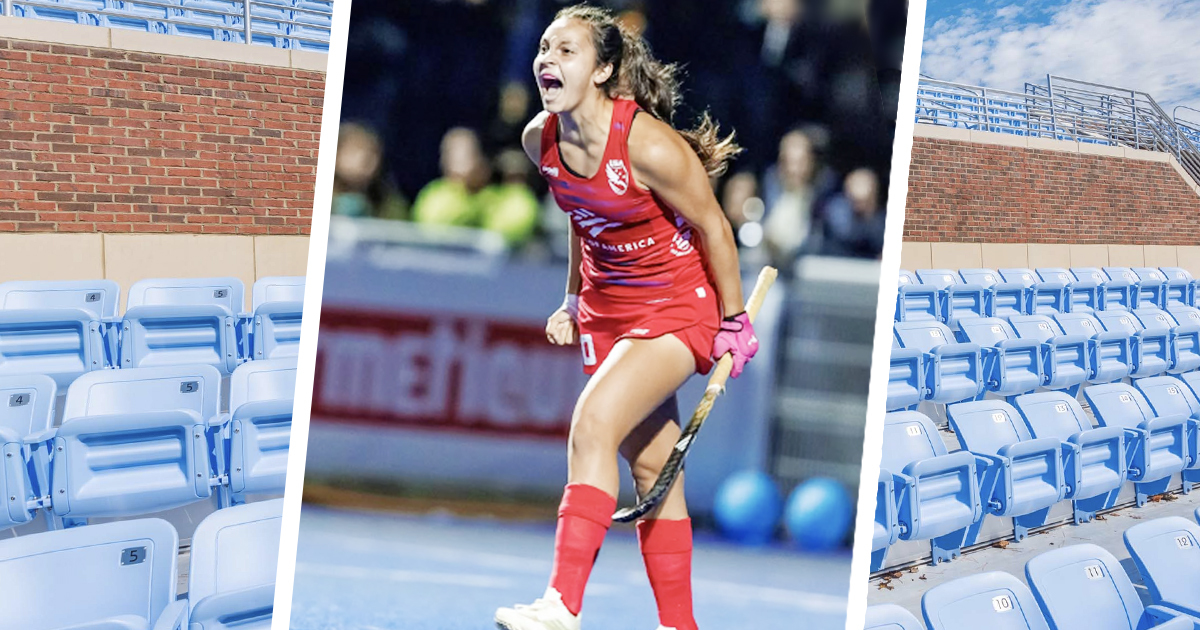InsideCarolina's tweet photo. NEWS: UNC field hockey has landed a commitment from an elite recruit. 

Reese D'Ariano is a national team standout who's already played alongside her future head coach Erin Matson on Team USA.  

Details: https://t.co/RKNg88347n https://t.co/JVAjcz2UJz