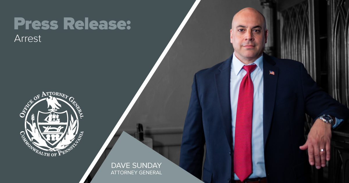 PA Attorney General Dave Sunday tweet media