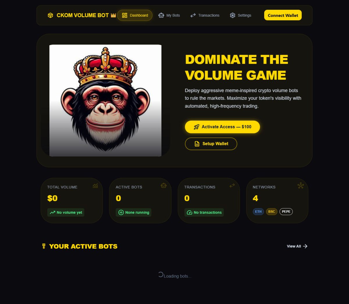 Chimp King Of Meme tweet media