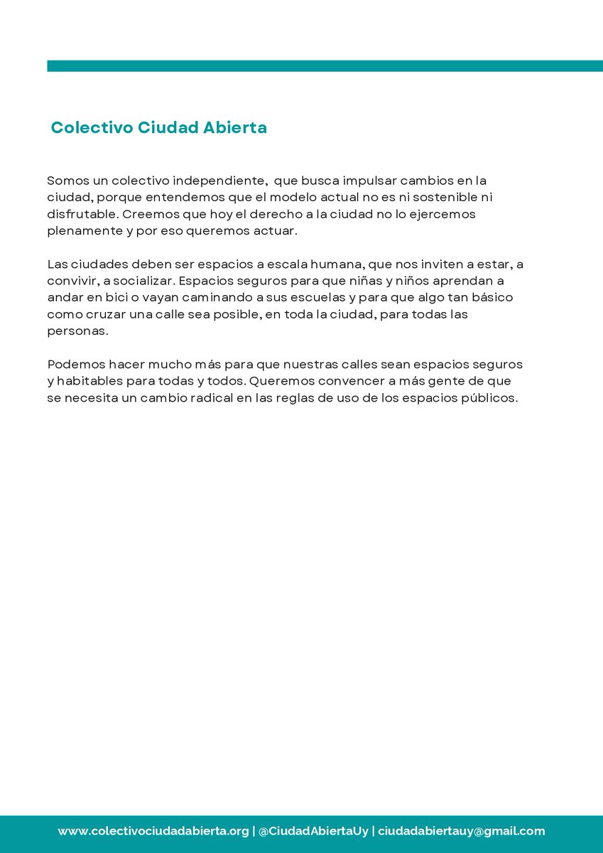 Colectivo Ciudad Abierta tweet media