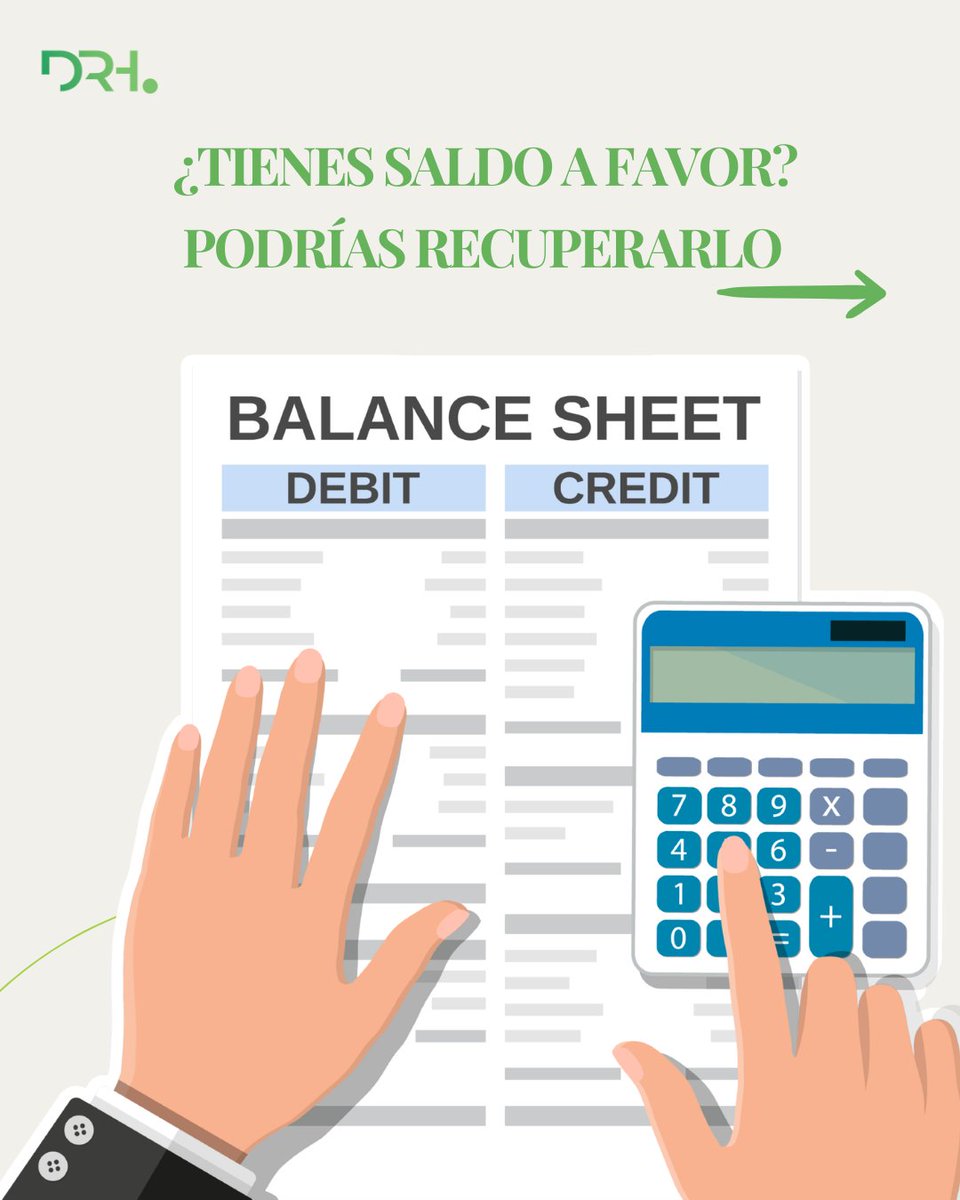 DRHContadores's tweet photo. Si en tu declaración aparece saldo a favor, puedes solicitar su devolución ante el Servicio de Administración Tributaria.
Es un derecho del contribuyente y el proceso puede ser ágil cuando tu información está correcta.
Desliza para saber cómo aprovecharlo 👉

#DRH #Contabilidad https://t.co/ww85cyfxUR