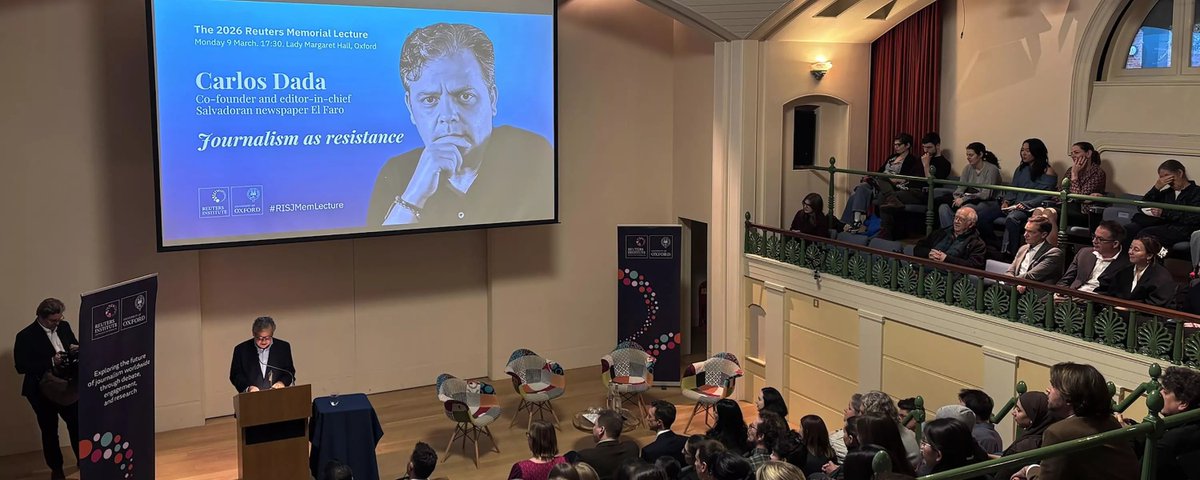 "Una ola de extrema derecha, populista y autocrática está arrasando en el mundo, rompiendo todas las reglas. Y como ocurre en todo régimen autoritario, sin importar sus fundamentos ideológicos, los periodistas son etiquetados como enemigos", dijo nuestro director <a href="/CarlosDada/">Carlos Dada</a> en