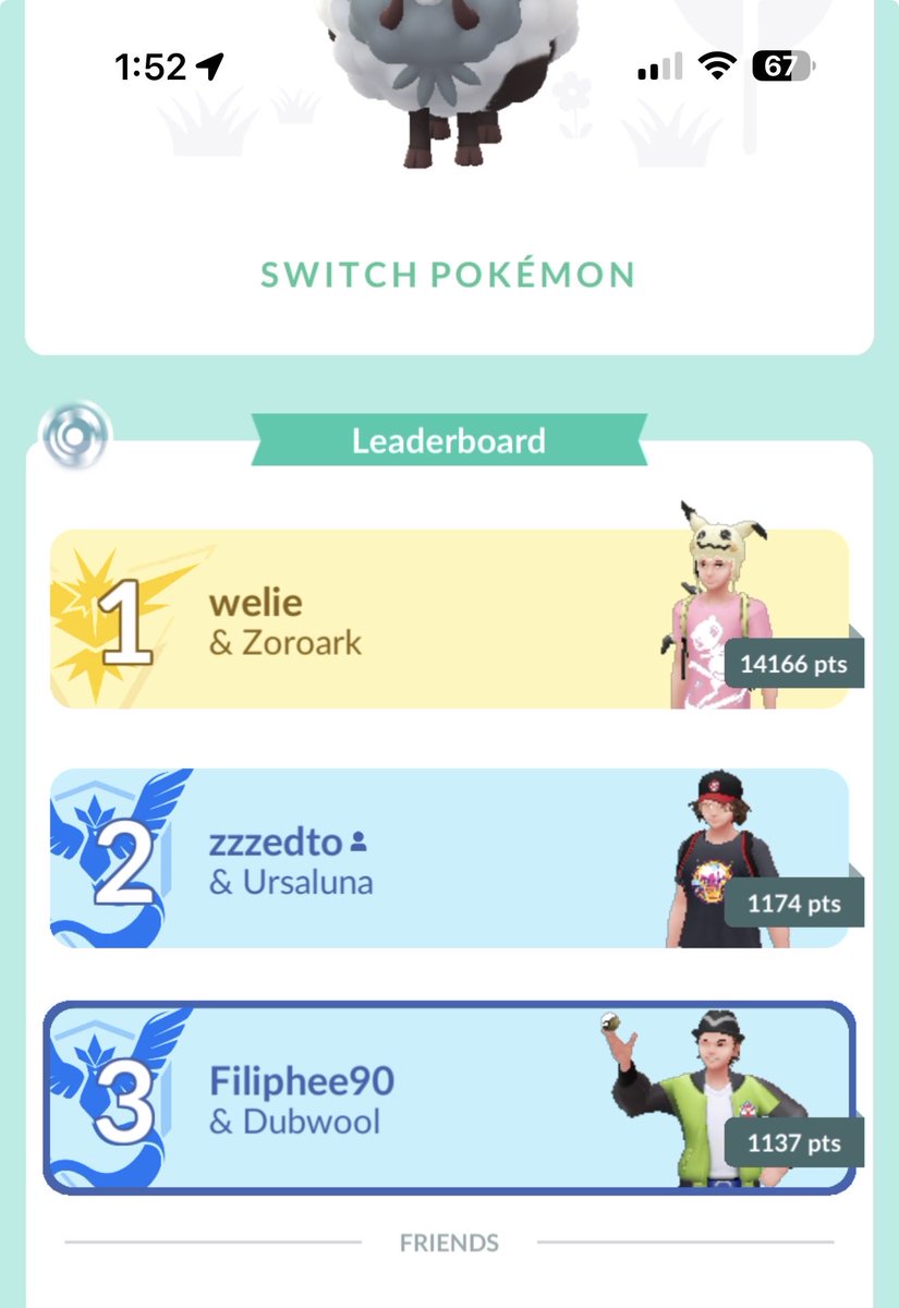 FilipheX90's tweet photo. Como es posible con un zoroark de hisui?? 14166 pts?? Es normal?? @8BitCR https://t.co/T1SyXZ00mT