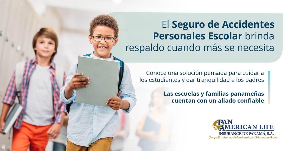 La tranquilidad también se aprende desde pequeños.
Durante el regreso a clases, protege a tus hijos en edad estudiantil ante imprevistos, brindando respaldo y acompañamiento cuando más se necesita.
Porque cuidar su presente es proteger su futuro. bit.ly/46KdSqw  #Seguros