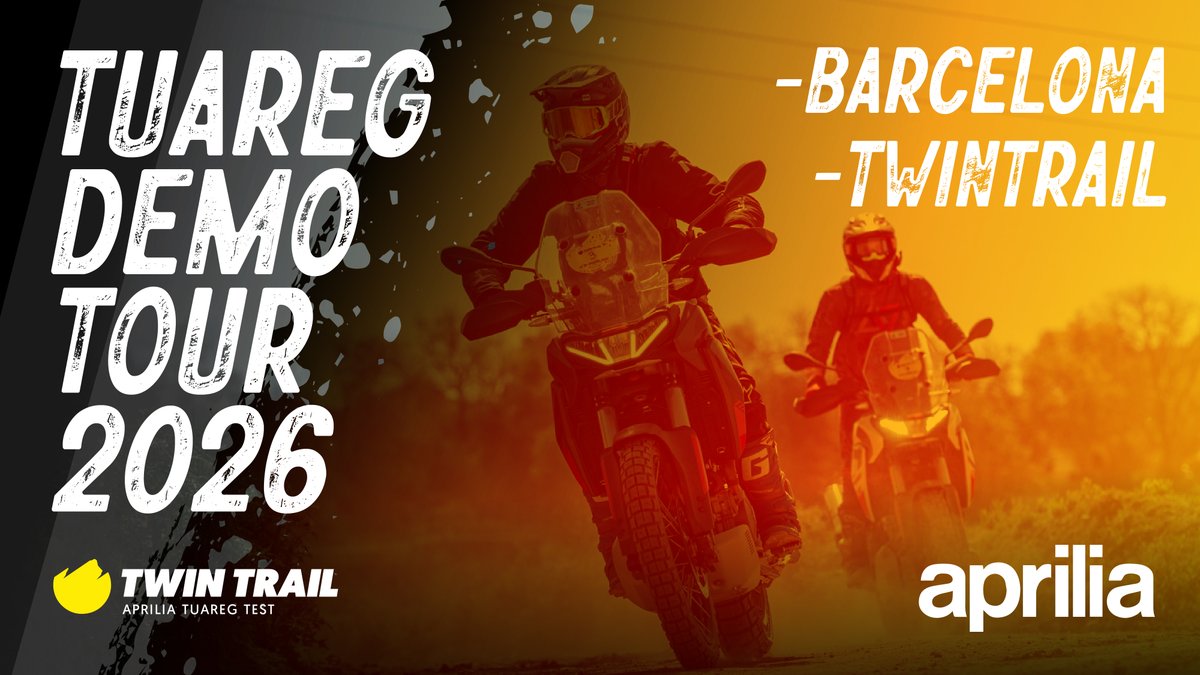 twin_trail's tweet photo. La apuesta de @aprilia y @twin_trail  va más allá de fabricar una moto bonita: se anima a todo el mundo a salir a explorar y disfrutar de esta pasión tan difícil de explicar pero tan intensa de vivir https://t.co/36LWBiE5ep https://t.co/WCjafMbf8d