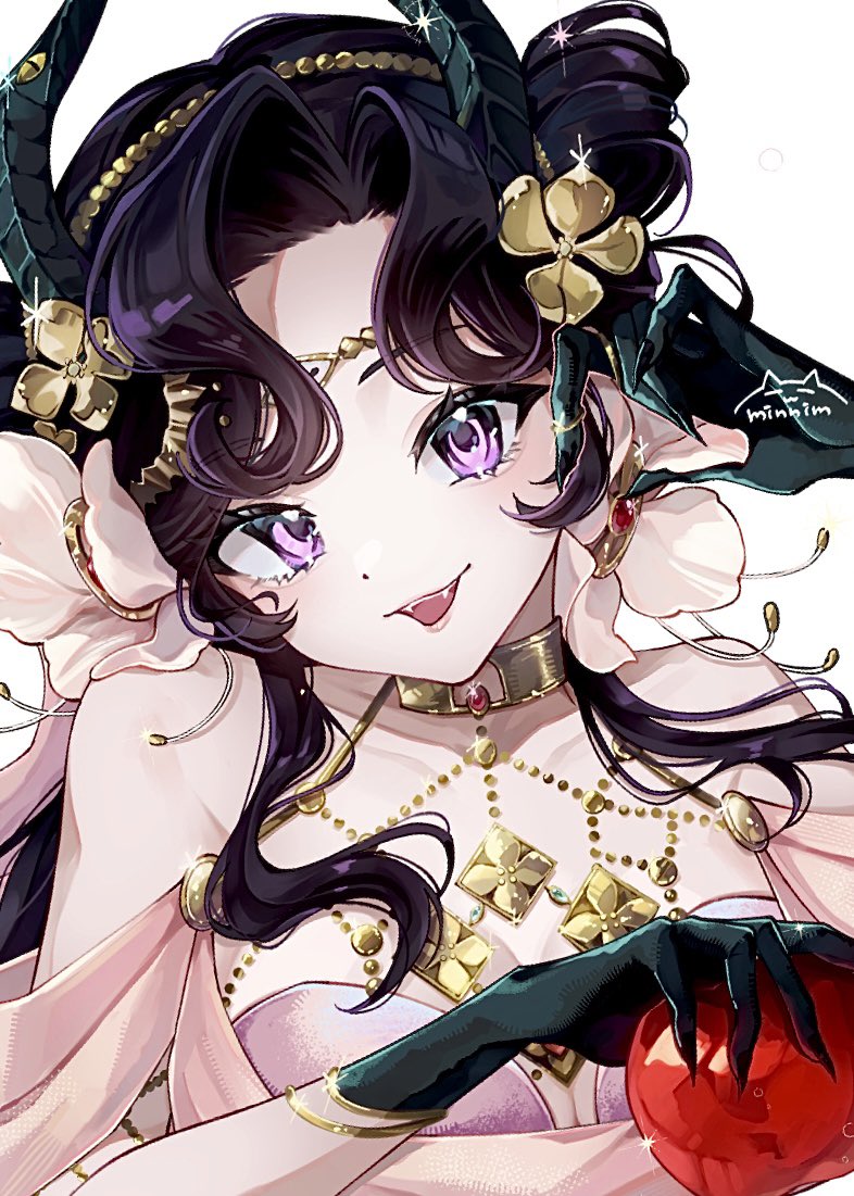 minnim_00's tweet photo. 先日投稿したナナちゃん本当にめちゃ可愛く描けたからお顔アップで再掲しちゃお、、(ᐡᴗ ̫ ᴗᐡ) ⋆‧°𓏲ּ𝄢
#リバース1999 #Reverse1999 https://t.co/H3tYdU9DNn