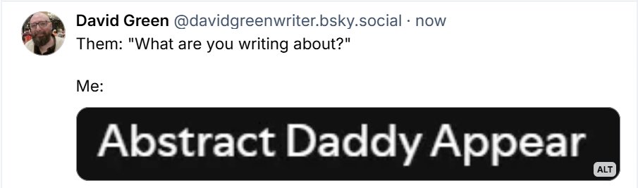 David Green Writer tweet media