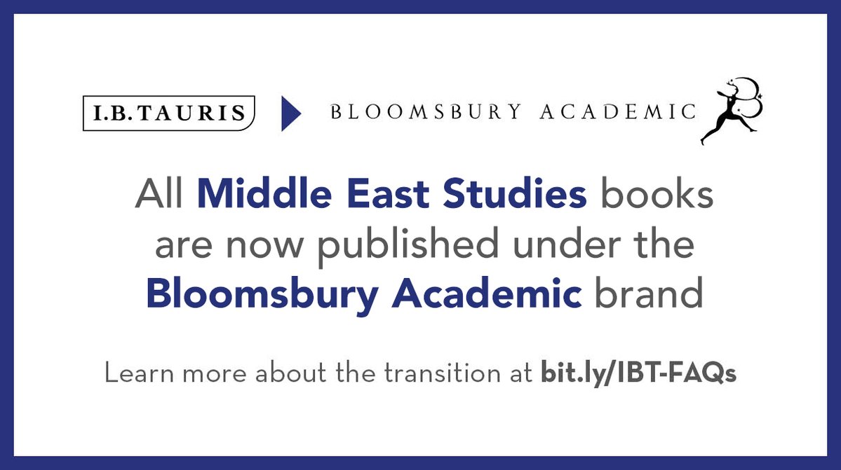 I.B. Tauris (former imprint of Bloomsbury) tweet media