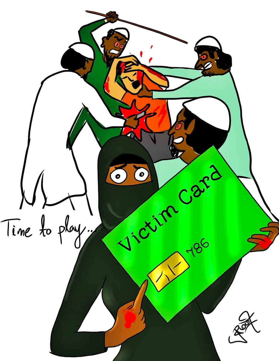 Victim Card Supremacy!
Cartoon: Bratati Maity
