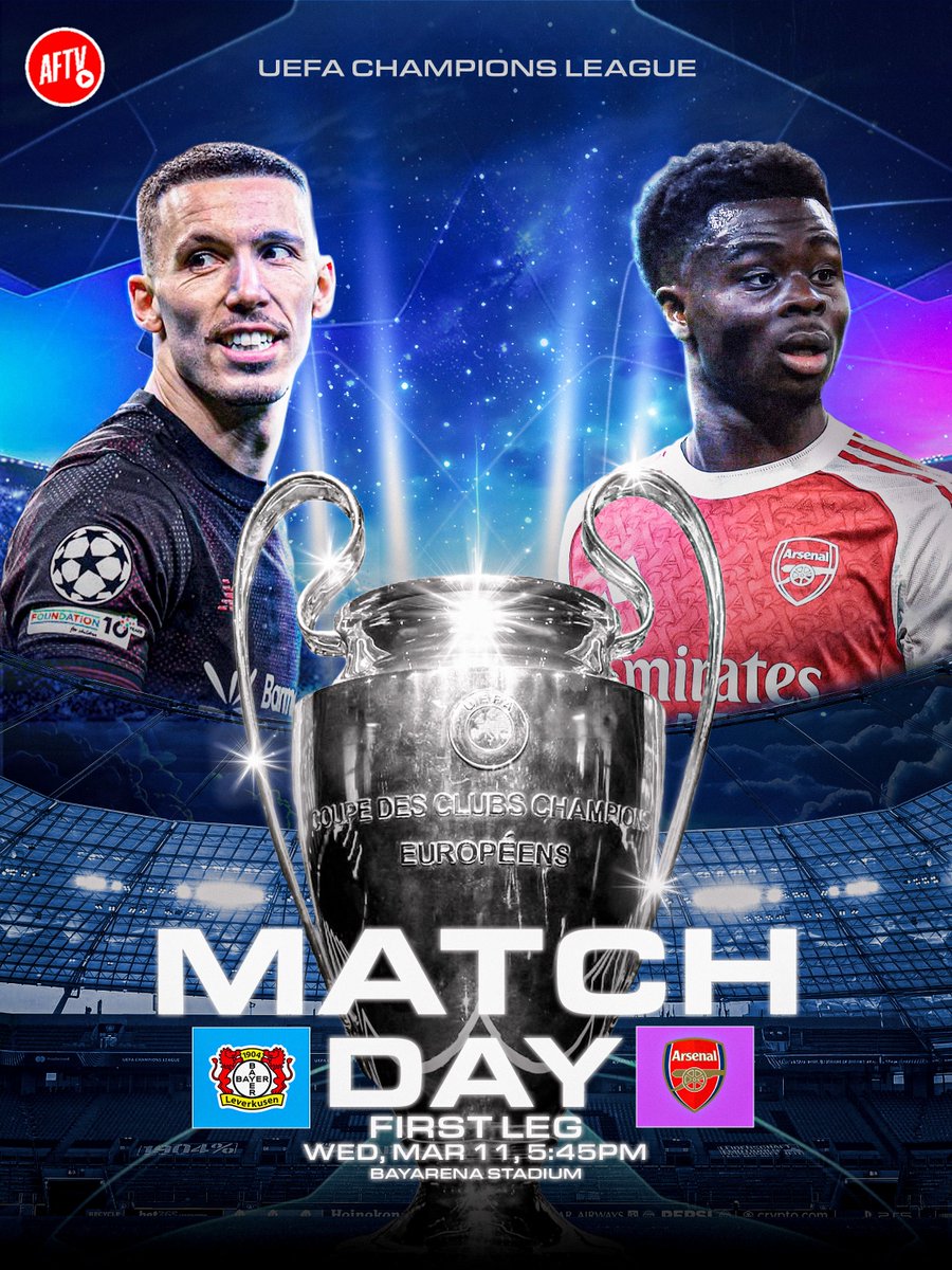 A massive European night awaits at the BayArena. 

𝐄𝐯𝐞𝐫𝐲𝐭𝐡𝐢𝐧𝐠 𝐭𝐨 𝐩𝐥𝐚𝐲 𝐟𝐨𝐫. 𝐂𝐎𝐘𝐆! 🔴⚪️