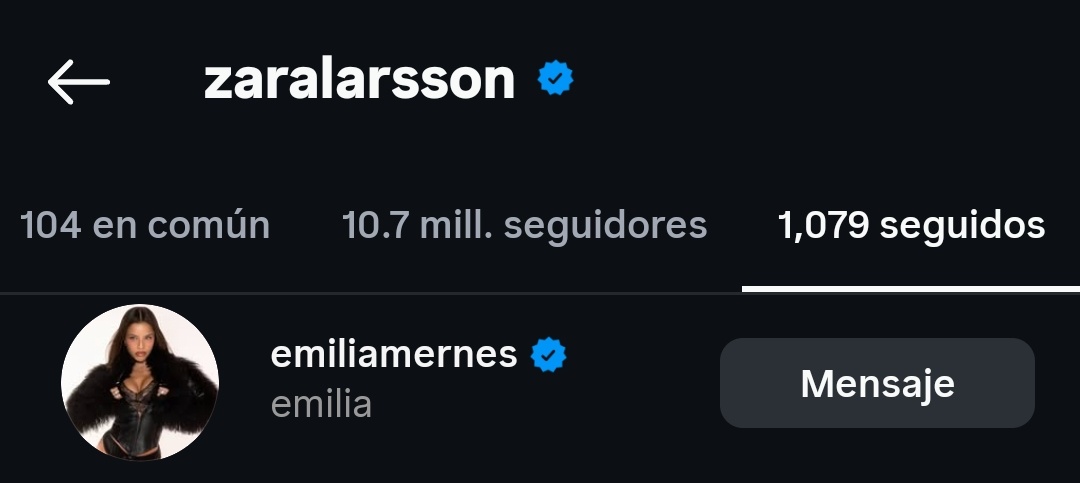 Emilia Mernes Updates tweet media