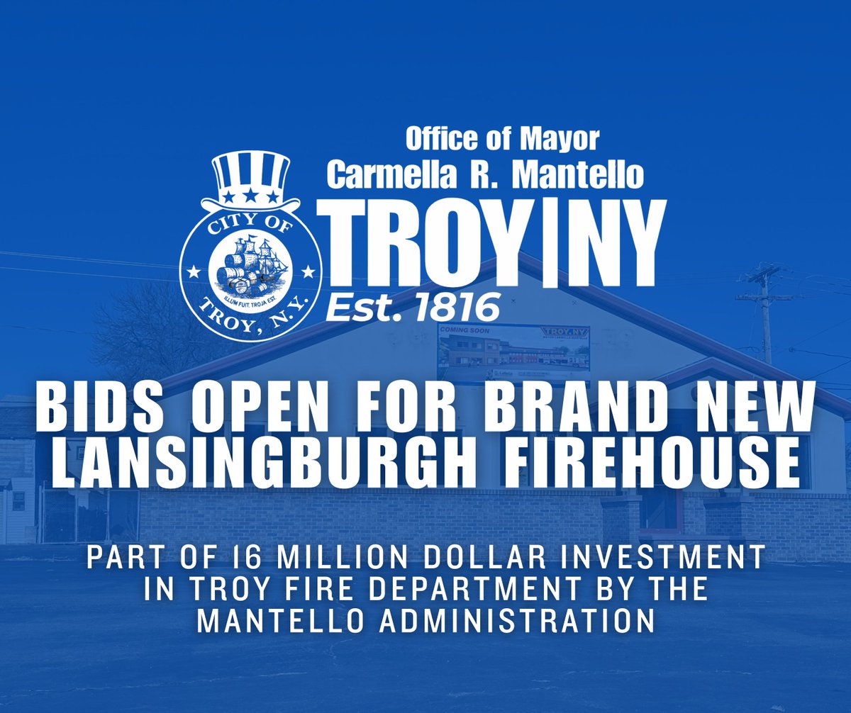 City of Troy, NY tweet media