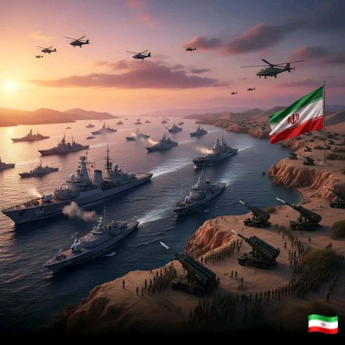 العالم الغربي فرض علينا العقوبات لما يقارب نصف قرن ومع ذلك لم يتمكنوا من كسرنا.
أما نحن فقد حاصرنا العالم ثمانية أيام فقط… فإذا بهم على شفا الانهيار.
إن شريان الحياة في مضيق هرمز وقريباً سنغير خريطة غرب اسيا.