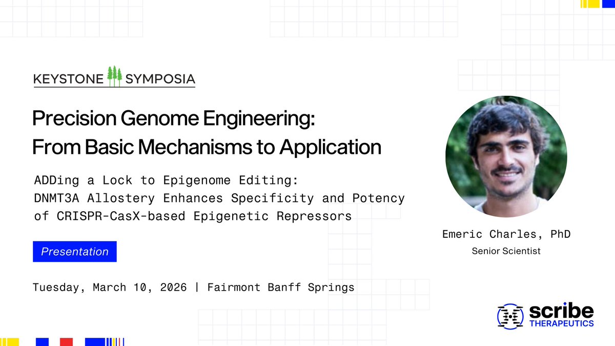 Scribe Therapeutics tweet media