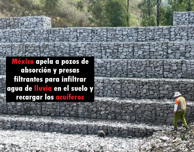 silentconv23245's tweet image. Valiéndose de 100 pozos de absorción y presas filtrantes diseñadas específicamente para infiltrar el agua de #lluvia y recargar así los acuíferos, la Ciudad de #México busca recuperar el ciclo del agua y aumentar su resiliencia ante las crecientes #sequías
dw.com/es/acupuntura-…