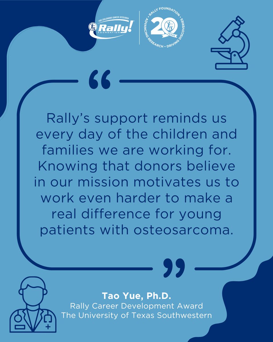 Rally Foundation for Childhood Cancer Research tweet media