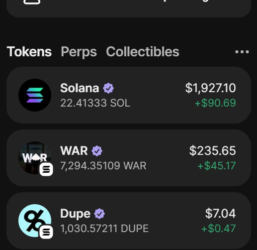 rollbama3's tweet photo. @waronsud1 amazing $WAR, I just got $211 https://t.co/xLkiT3T4cj
