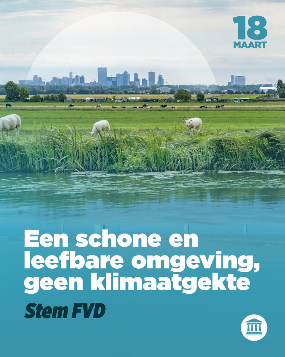 FVD verzet zich tegen de plaatsing van mega-windturbines, zonneweides en kiest voor het behoud van ons boerenlandschap.

Kies volgende week voor schone wijken en ruimte voor groen, boeren én recreatie. Stem Forum voor Democratie tijdens de gemeenteraadsverkiezingen!