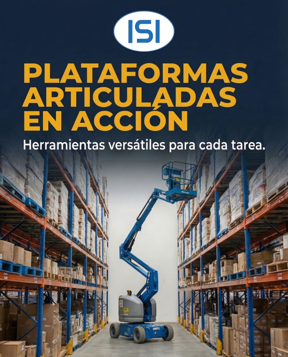 ISI - Venta y Renta de plataformas de elevación tweet media