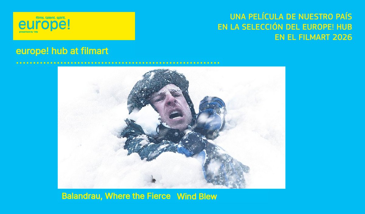 European Film Promotion <a href="/EFP_on_tour/">EFP (European Film Promotion)</a>: El largometraje BALANDRAU, VIENTO SALVAJE viaja al Hong Kong International Film and TV Market - #FILMART.

Más información > tuit.es/d0Caz

#EuropeanFilmPromotion #CineEuropeo