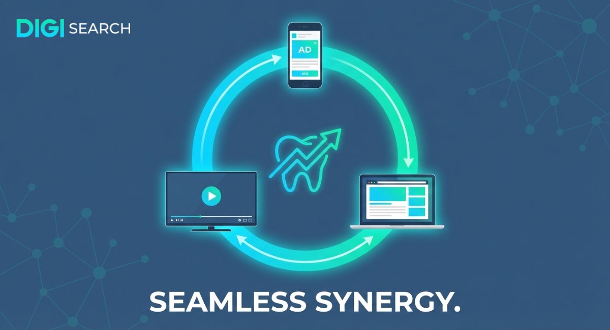 digisearchinc's tweet image. Stop wasting ad spend on a cracked foundation. We build your marketing like a house: Website, SEO, then Omni-Channel acceleration. Read the full blog here: digisearch.com/omni-channel-a… #DentalMarketing #NextGenTV #DIGISearch
