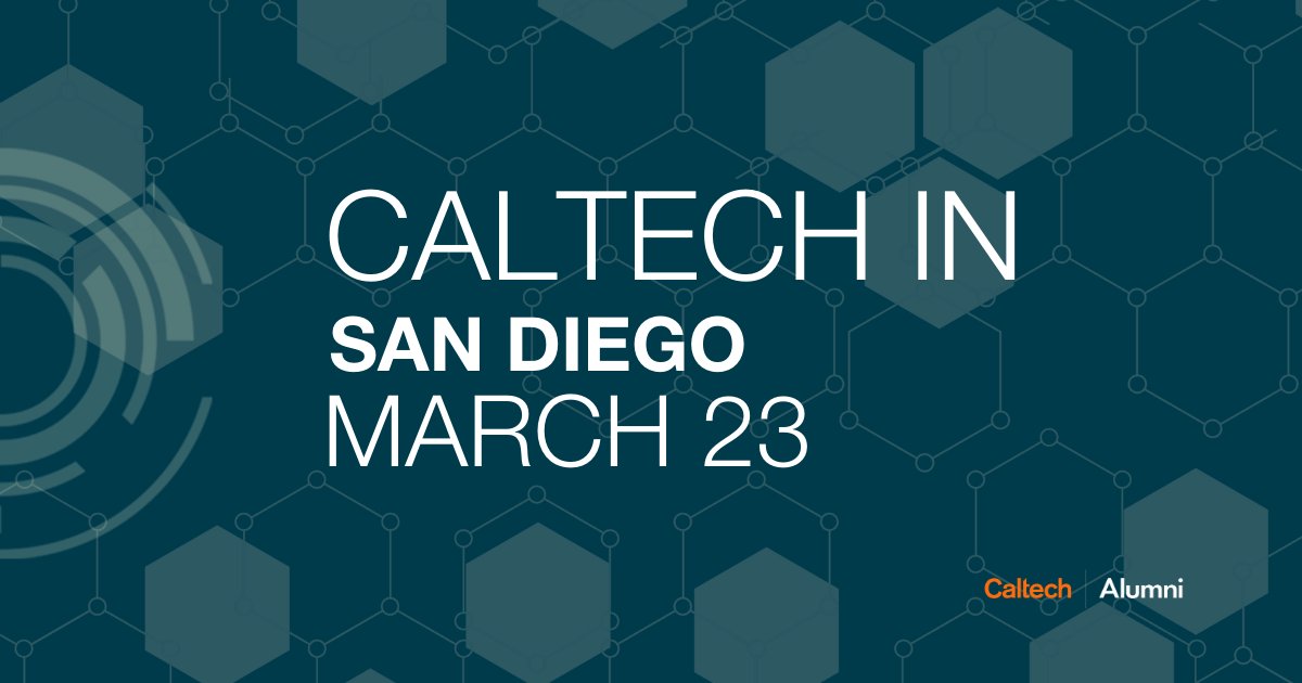 Caltech Alumni Association tweet media